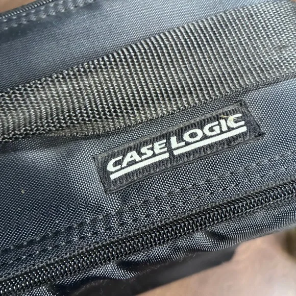 Case Logic 120 Cassette Tape Black Double Sided Storage Travel Case